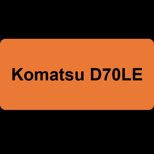 Komatsu D70LE